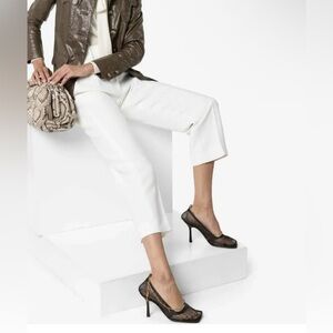 😍🦊BV style  Sexy Black Mesh Shoes SZ Korea230 USA Sz 6